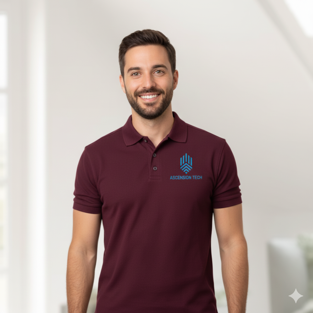 MENS POLYESRTER POLO - T-SHIRT 