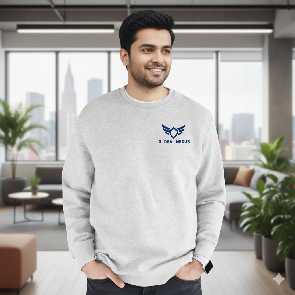 GLOBAL NEXUS WINGS CREWNECK