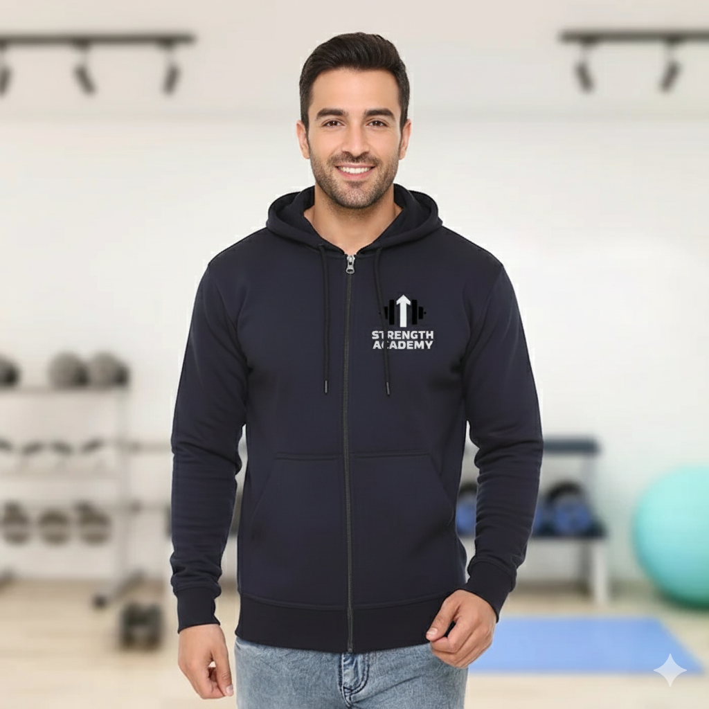 STRENGTH ACADEMY TRAINING ZIP HOODIE