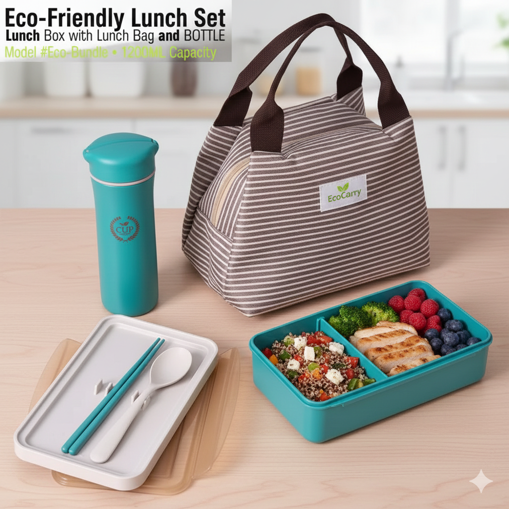 ECOCARRY ECO-BUNDLE LUNCH SET