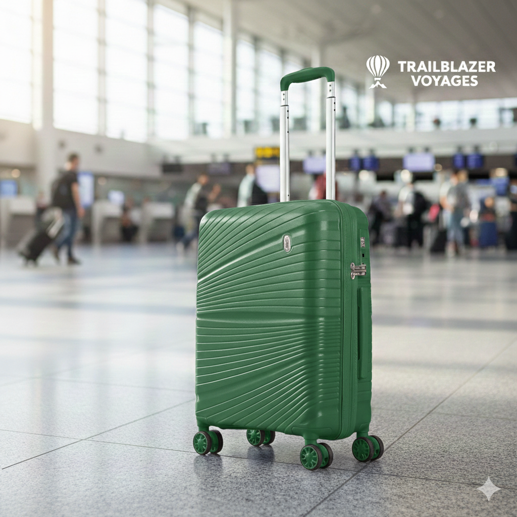 Product Name: Trailblazer Voyages Forest Luggage