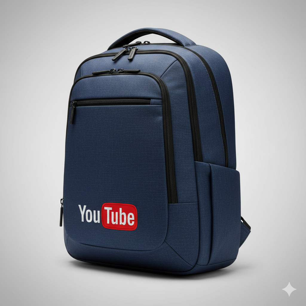 YOUTUBE EDITION PREMIUM LAPTOP BACKPACK