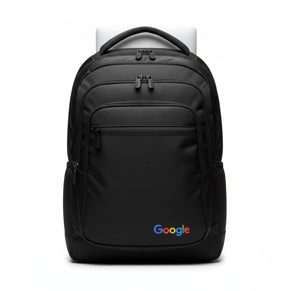 Google Official Stealth Tech Backpack - All Black Edition