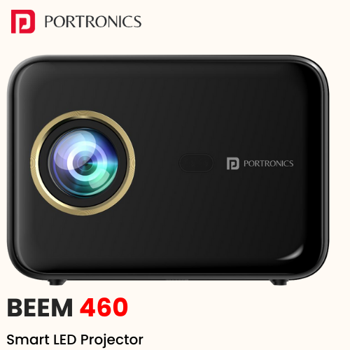 Portronics Beem 460 – Smart LED Projector (Custom Logo Ready)​