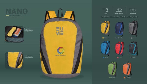 EUME Nano Laptop Bagpack