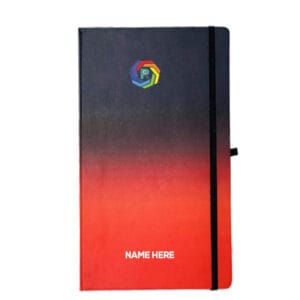 Note Book And Dairy Black Red