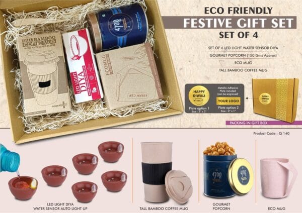 Premium Diwali Eco Friendly Gifts 4 Sets