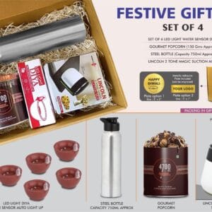 Premium Diwali Bottle Gifts 4 Sets