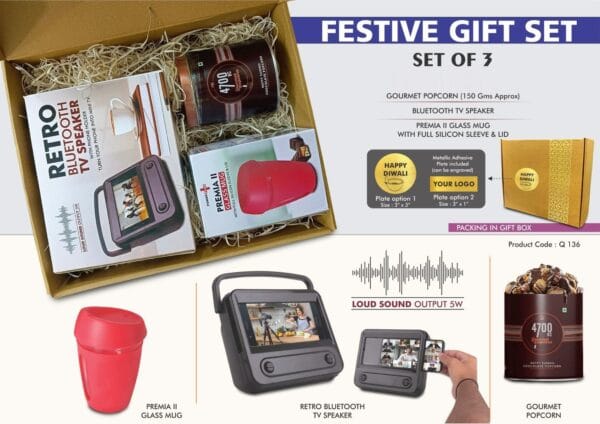 Premium Diwali Mug  Gifts 3 Sets