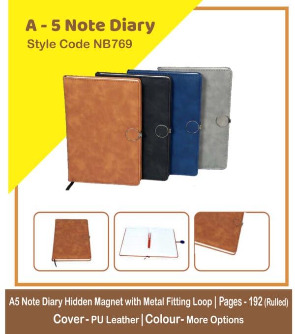A-5 Note Dairy Customized
