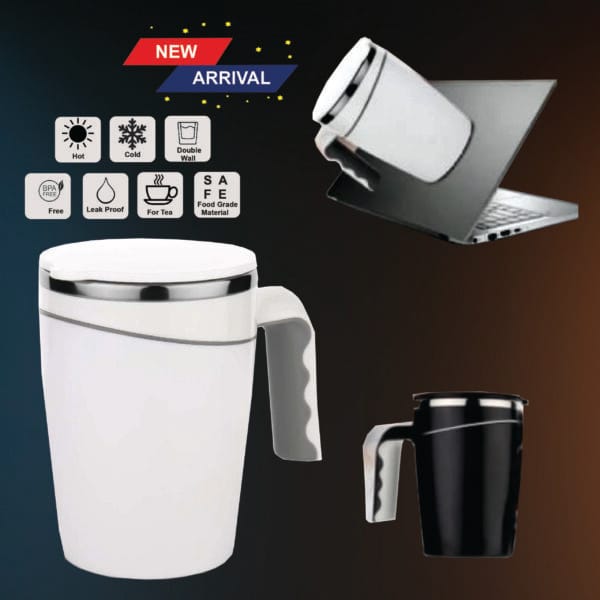Svelte Spill Free Mug - WHITE